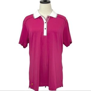 Jack Nicklaus Chloe Polo Fuchsia Berry Size XL
